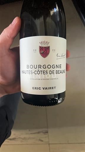 Bourgogne Hautes Côtes de Beaune Eric Vairet 2022