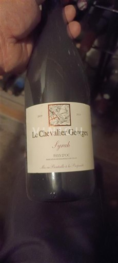 Languedoc và Roussillon Vùng đất Oc Le Chevalier Georges Syrah 2019