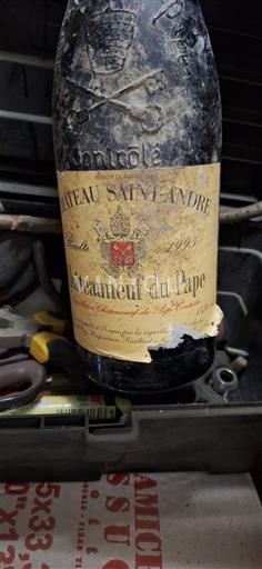 Vale do Ródano Châteauneuf-du-Pape Château Saint-André 1995