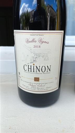 Thung lũng sông Loire Chinon Philippe Richard Vieilles Vignes 2018