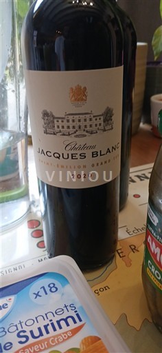 Bordeaux Saint-Émilion Grand Cru Grand Cru Château Jacques Blanc 2020