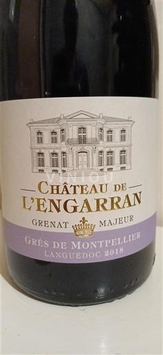 Languedoc Grès de Montpellier Château L'Engarran Grenat Majeur 2018