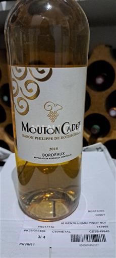 Bordeaux Mouton Cadet 2018