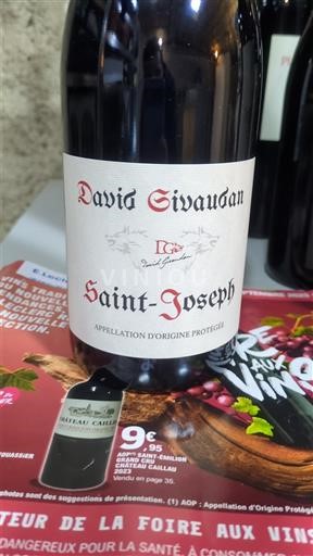 Rhône-dalen Saint-Joseph David Sivaudan Ikke årgangsbestemt