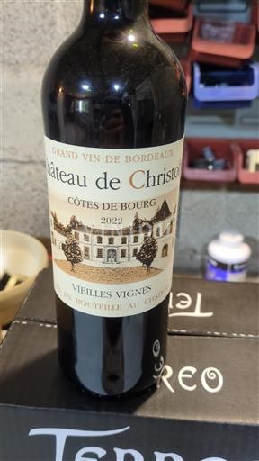 Bordeaux Côtes-de-bourg Château Christo Vieilles Vignes 2022