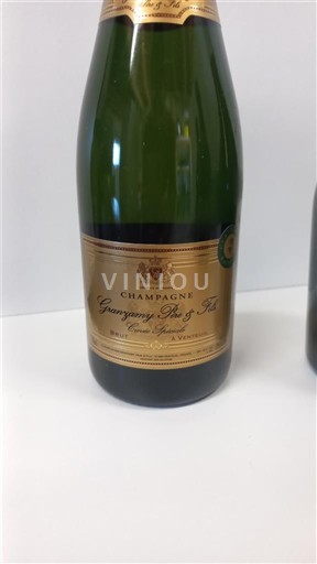 Champaña Champán Granzamy Père et Fils Brut Spéciale Sin añada