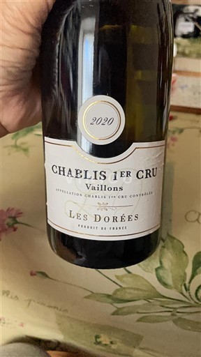 Bourgogne Chablis Premier Cru Premier Cru Les Dorées Vaillons 2020