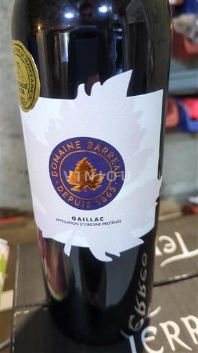 Tây Nam Gaillac Domaine Barreau 2024 Không niên vụ