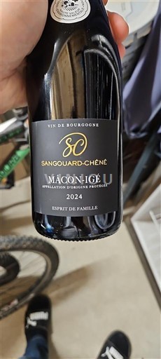 Burgundi Mâcon ja Mâcon-kylät Sangouard-Chéné Esprit de Famille 2024