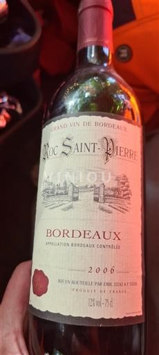 Bordeaux Roc Saint-Pierre 2006