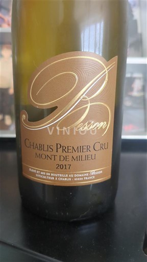 Bourgogne Chablis Premier Cru Domaine Besson Mont de Milieu 2017