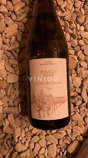 Loire Valley Pouilly-fumé Domaine Roger Pabiot Coteau des Girarmes 2019