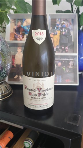 Burgundija Pernand-Vergelesses Premier Cru Dubreuil-Fontaine Sous Frétille 2018