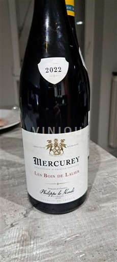 Bourgogne Mercurey Philippe de Murel Les Bois de Lalier 2022