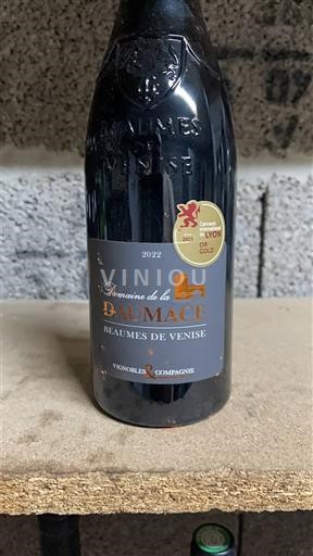 Rhônen laakso Beaumes de Venise Domaine La Baumace 2022