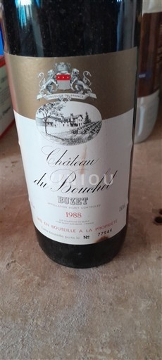 Jihozápad Buzet Château Bouchet 1988