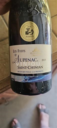 Languedoc Saint-Chinian Les Fiefs Aupenac 2015