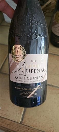 Languedoc Saint-Chinian Les Hauts Aupenac 2016