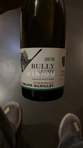 Burgundy Rully Domaine Manigley La Crée 2018