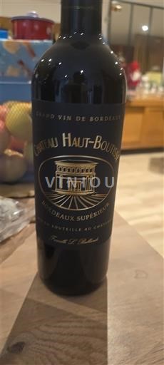 Bordéus Bordeaux Superior Château Haut-Boutisse Não Sazonado