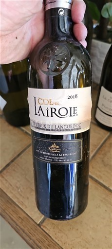 Languedoc Coteaux du Languedoc Col de lairole 2016
