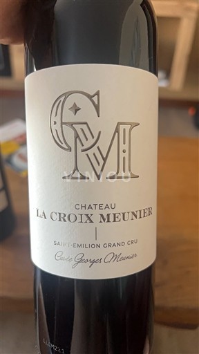 Bordeaux Saint-Émilion Grand Cru Grand Cru Château La Croix Meunier Georges Meunier Không niên vụ