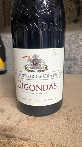 Thung lũng Rhône Gigondas Domaine La Chapelle 2023