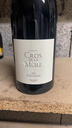 Thung lũng Rhône Côtes-du-rhône Domaine Cros de la Mûre 2021
