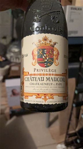 Vale do Ródano Châteauneuf-du-Pape Maucoil Privilège 2016