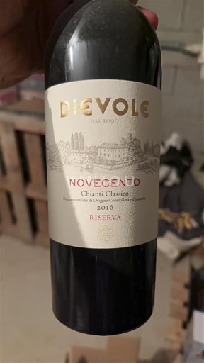 Toscana Chianti Classico Dievole Novecento 2016