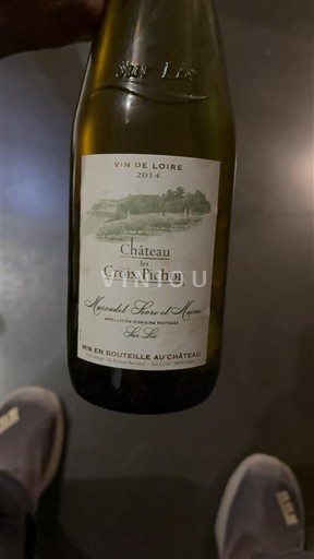 Thung lũng sông Loire Muscadet Sèvre et Maine Château La Croix Pichon 2014