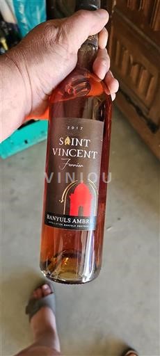 Roussillon Banyuls Saint Vincent Ambré 2017