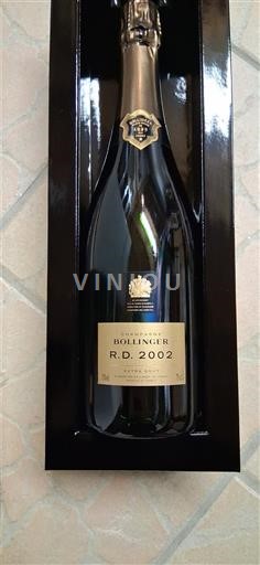 Šampanja Šampanjec Bollinger R.D. 2002