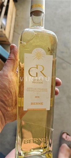 Provence Côtes-de-Provence Château Berne Grande Récolte 2016