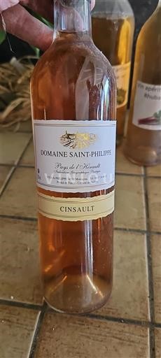 Languedoc Không được chỉ định Domaine Saint-Philippe Cinsault 2020