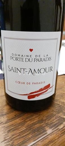 Beaujolais Saint-Amour Domaine La Porte du Paradis Cœur de Paradis 2024