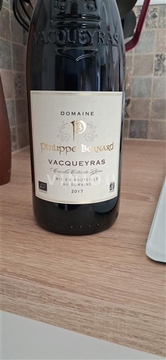 Valle del Rodano Vacqueyras Domaine Philippe Bernard 2017
