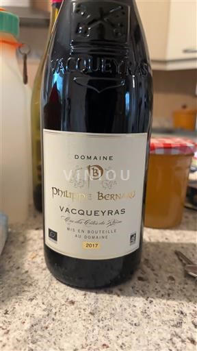 Rona dolina Vacqueyras Domaine Philippe Bernard 2017