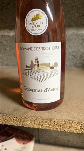 Thung lũng sông Loire Cabernet-d'Anjou Domaine Des Trottières 2020