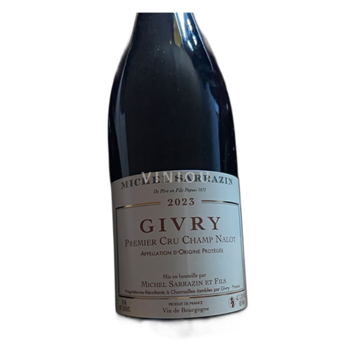 Bourgondië Givry Premier Cru Domaine Michel Sarrazin et Fils Champ Nalot 2023