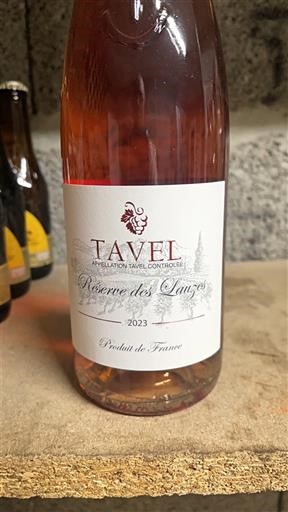 Thung lũng Rhône Tavel Réserve des Lanze 2023