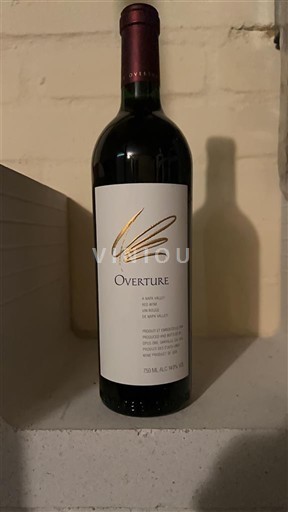Vùng trồng nho được cấp phép California Napa Valley Opus One Overture Không niên vụ