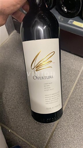 Vùng trồng nho được cấp phép California Napa Valley Opus One Overture Không niên vụ