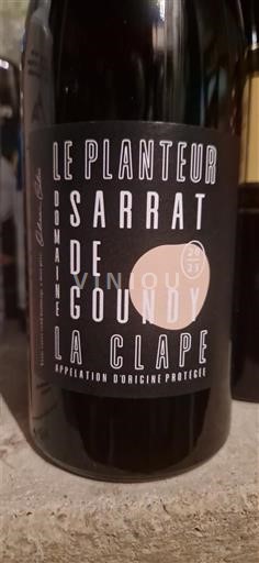 Languedok La Clape Domaine Sarrat de Goundy Le Planteur 2023