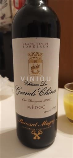 Bordeaux Médoc Château Les Grands Chênes 2010