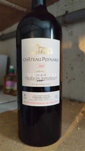 Bordeaux Blaye-côtes-de-bordeaux Château Puynard Privée 2022