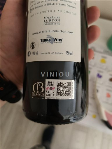 Bordeaux Margaux Château La Tour de Bessan 2011