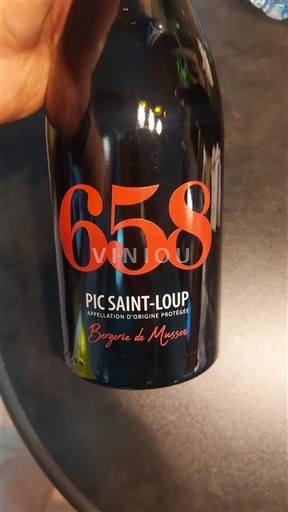 Languedoque Pic-saint-loup Bergerie de Musset 658 Não Sazonado
