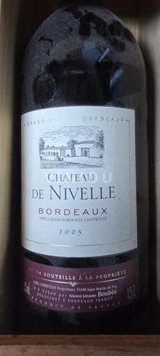 Bordeaux Château Nivelle 2005