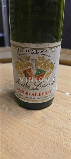 Alsace André Lorentz Gewurztraminer 1998